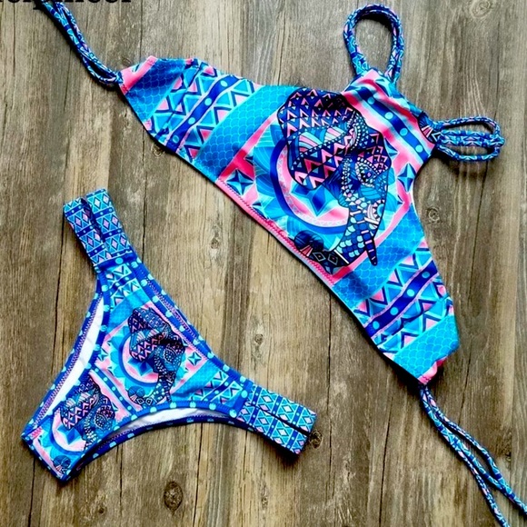 Braided Racer Back bikini - Picture 7 of 8